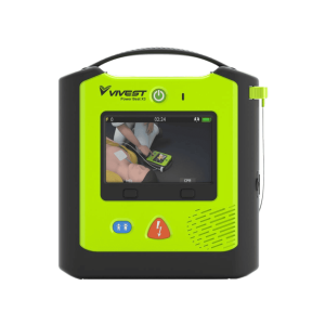 היחידה בשטח המרכז החרדי להצלת חיים. דפיברילטור